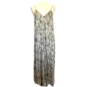 Zara Maxi Dress Ties w Back Sash New Sz XS